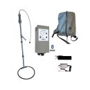 Mobile Reader BT, pole antenna, backpack, battery